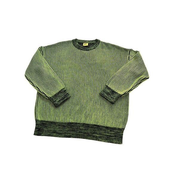NEOITY Crewneck Sweater in Green Black - Picture 1 of 4